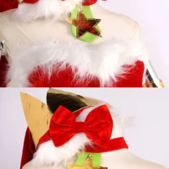 Ambitious Elf Jinx Christmas Costume League Of Legends LOL -Étoile Cosplay Soldes 0155d07309