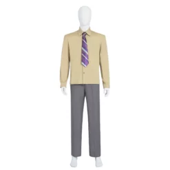 Joker 2: Folie A Deux Joaquin Phoenix Joker Cosplay Costume Arthur Fleck Gray Edition -Étoile Cosplay Soldes 04c87cef99