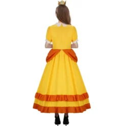 Princess Daisy Dress Super Mario Cosplay Costume For Women -Étoile Cosplay Soldes 060c6a6ae7