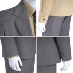 Joker 2: Folie A Deux Joaquin Phoenix Joker Cosplay Costume Arthur Fleck Gray Edition -Étoile Cosplay Soldes 06184f4786