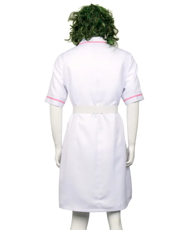 Batman Dark Knight Heath Ledger Joker Nurse Cosplay Costume 9 Batman Dark Knight Heath Ledger Joker Nurse Cosplay Costume – Image 7