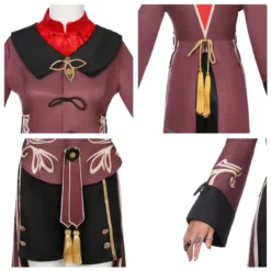 Adults Kids Genshin Impact Hu Tao Cosplay Costume -Étoile Cosplay Soldes 0a000eb05d