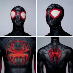 Across The Spider-Verse Miles Morales Spiderman Cosplay Costume -Étoile Cosplay Soldes 0a126ca4bc