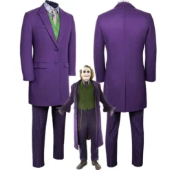 Batman Dark Knight Joker Heath Ledger Arthur Fleck Cosplay Costume (Ready To Ship) -Étoile Cosplay Soldes 0a396df043