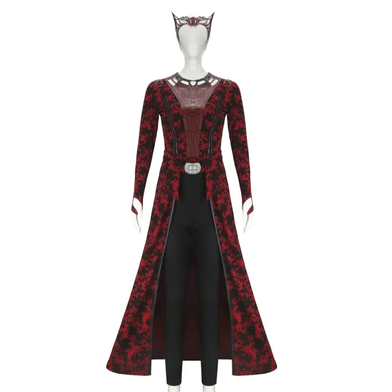 Scarlet Witch Cosplay Costume Doctor Strange Wanda Maximoff New Edition 7 Scarlet Witch Cosplay Costume Doctor Strange Wanda Maximoff New Edition – Image 5