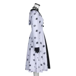 101 Dalmatians 2021 Cruella De Vil Cosplay Costume (Ready To Ship) -Étoile Cosplay Soldes 101DalmatiansCruellaDeVilBlackWhiteDressGlovesCosplay1 25d6