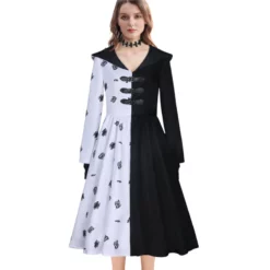 101 Dalmatians 2021 Cruella De Vil Cosplay Costume (Ready To Ship)