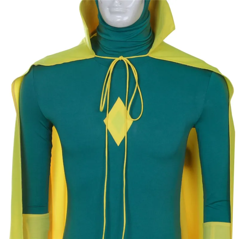 WandaVision Superhero Vision Cosplay Costume 11 WandaVision Superhero Vision Cosplay Costume – Image 9