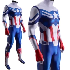 The Falcon And The Winter Soldier Sam Wilson Captain America Jumpsuit Adult Kids 11 The Falcon And The Winter Soldier Sam Wilson Captain America Jumpsuit Adult Kids -Étoile Cosplay Soldes 13471f6862