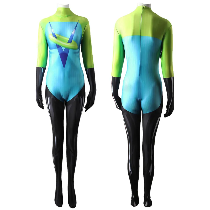Voyd Costume The Incredibles 2 Cosplay For Adults Kids 7 Voyd Costume The Incredibles 2 Cosplay For Adults Kids – Image 5