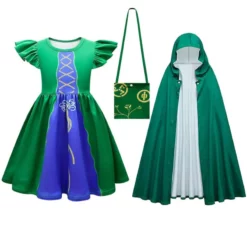 Winifred Sanderson Witch Dress For Kids Hocus Pocus 2