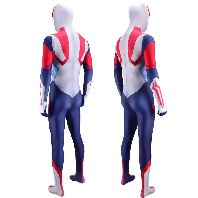 Spiderman 2099 White Suit Cosplay Costume Adult Kids 6 Spiderman 2099 White Suit Cosplay Costume Adult Kids – Image 4