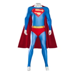Superman 1978 Costume Clark Kent Cosplay Jumpsuit With Cape 14 Superman 1978 Costume Clark Kent Cosplay Jumpsuit With Cape -Étoile Cosplay Soldes 1caba2b359
