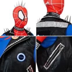 Spider-Punk Costume Spider-Man: Across The Spider-Verse Hobie Brown Cosplay -Étoile Cosplay Soldes 1d3ccc85c3