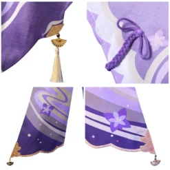 Genshin Impact Baal Raiden Shogun Cosplay Costume -Étoile Cosplay Soldes 1da71c3549