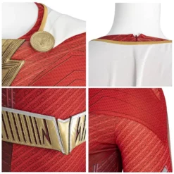 Shazam! Fury Of The Gods Billy Batson Cosplay Costume -Étoile Cosplay Soldes 1dbc76723c