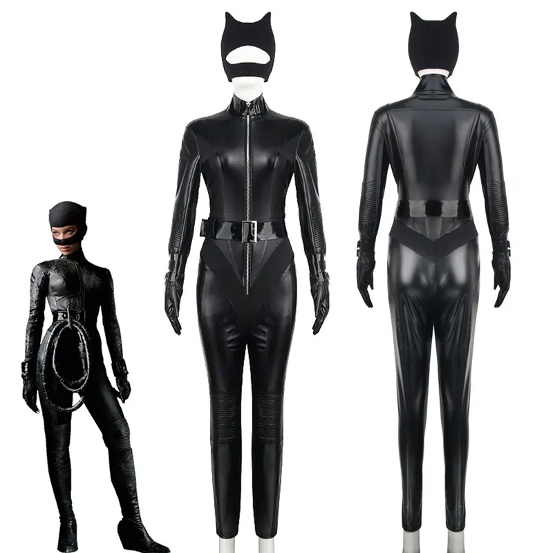 2022 The Batman Catwoman Selina Kyle Cosplay Costume (Ready To Ship) 3 2022 The Batman Catwoman Selina Kyle Cosplay Costume (Ready To Ship)