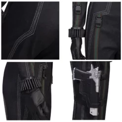 TV Hawkeye Black Widow Yelena Belova Cosplay Costume -Étoile Cosplay Soldes 218a41655c