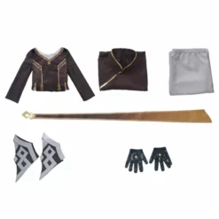 Genshin Impact Zhongli Cosplay Costume New Skin Outfit -Étoile Cosplay Soldes 24f9d2ff52