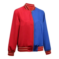 Harley Quinn Red And Blue Jacket Cosplay Suicide Squad -Étoile Cosplay Soldes 2a817dddab