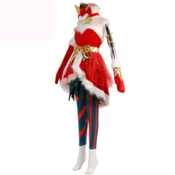Ambitious Elf Jinx Christmas Costume League Of Legends LOL -Étoile Cosplay Soldes 2d253578d3