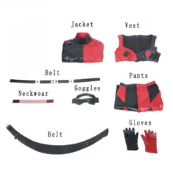 The Suicide Squad 2 Harley Quinn Leather Cosplay Costume 13 The Suicide Squad 2 Harley Quinn Leather Cosplay Costume -Étoile Cosplay Soldes 2d477b7104