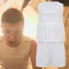 Stranger Things Season 4 Eleven White Cosplay Costume (Ready To Ship) -Étoile Cosplay Soldes 2dd3631320