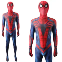 Marvel's Spider-Man 2 Advanced Suit With Black Symbol Cosplay Costume -Étoile Cosplay Soldes 2fa87bb5e8