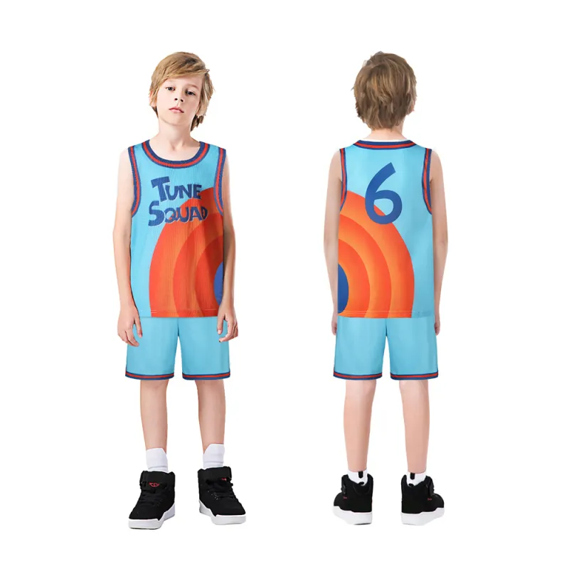 (Ready To Ship) Space Jam 2: A New Legacy LeBron James Tune Squad Lola Bunny Basketball Jersey Kids Adults 4 (Ready To Ship) Space Jam 2: A New Legacy LeBron James Tune Squad Lola Bunny Basketball Jersey Kids Adults – Image 2