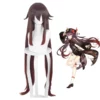 Genshin Impact Hu Tao Cosplay Wig -Étoile Cosplay Soldes 3152aeb018