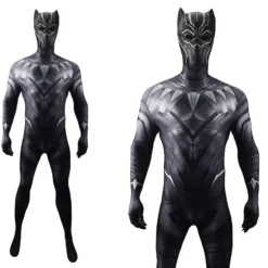 Black Panther 2: Wakanda Forever T'Challa Cosplay Costume Adult Kids -Étoile Cosplay Soldes 31aed26a05