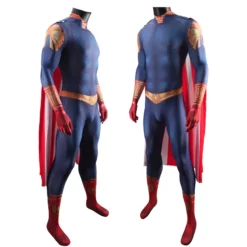 The Boys Homelander Cosplay Body Suit With Cape For Adults Kids -Étoile Cosplay Soldes 3270fde3b5