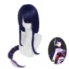 Genshin Impact Baal Raiden Shogun Cosplay Wig -Étoile Cosplay Soldes 341a96d044