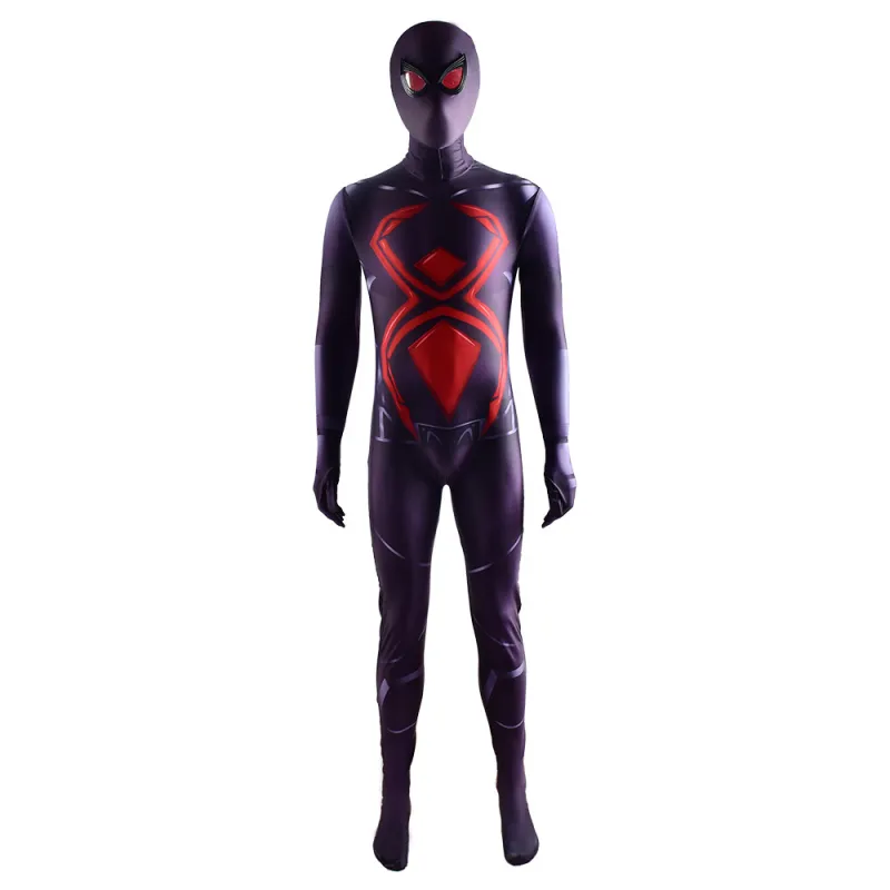 PS4 Marvel's Spider-Man Dark Suit Cosplay Costume Adults Kids 4 PS4 Marvel's Spider-Man Dark Suit Cosplay Costume Adults Kids – Image 2