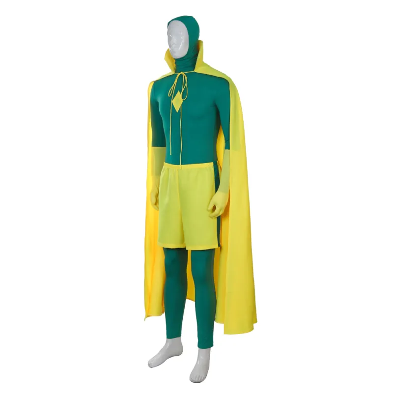 WandaVision Superhero Vision Cosplay Costume 5 WandaVision Superhero Vision Cosplay Costume – Image 3