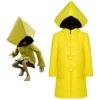 Kids Little Nightmares Six Cosplay Coat Yellow -Étoile Cosplay Soldes 35bed89c0e