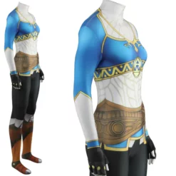 Princess Zelda Costume Spandex Bodysuit Zelda Breath Of The Wild Cosplay -Étoile Cosplay Soldes 3793e61488