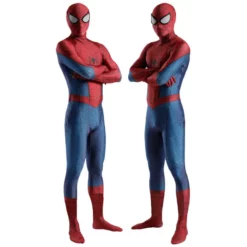 Ultimate Spider-Man Peter Parker Classic Cosplay Costume Adults Kids With Removable Mask -Étoile Cosplay Soldes 38adabdaef
