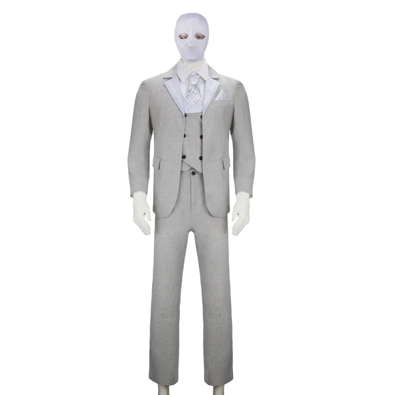 Moon Knight 2022 Mr. Knight Steven Grant Cosplay Costume (Ready To Ship) 4 Moon Knight 2022 Mr. Knight Steven Grant Cosplay Costume (Ready To Ship) – Image 2