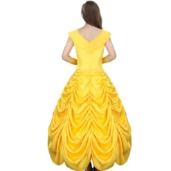 Princess Belle Yellow Dress Beauty And The Beast Film Cosplay -Étoile Cosplay Soldes 396fd768f3