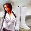 Black Widow Natasha Romanoff White Cosplay Boots -Étoile Cosplay Soldes 39be08c525