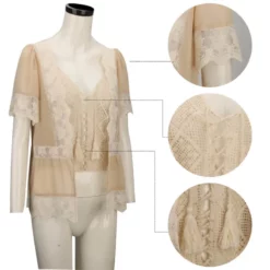 Daisy Jones & The Six Daisy Jones Costume Cosplay 70s Outfits -Étoile Cosplay Soldes 3b638245d7