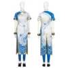 Street Fighter 6 Chun Li Cheongsam Cosplay Costume Halloween Outfits -Étoile Cosplay Soldes 3b82b1de7d