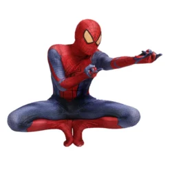 The Amazing Spider-Man Peter Parker Cosplay Costume Adults Kids -Étoile Cosplay Soldes 3d9eaa232f