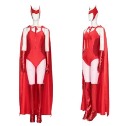 WandaVision Scarlet Witch Wanda Maximoff Cosplay Costume Style B