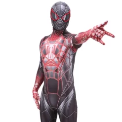 PS5 Spider-Man Miles Morales 2021 Programmable Matter Suit Upgrade Adult Kids -Étoile Cosplay Soldes 41980d1315