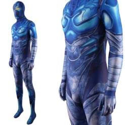Blue Beetle Superhero Cosplay Costume Adult Kids -Étoile Cosplay Soldes 41bdab2a03