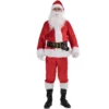 Christmas Santa Suit Cosplay Costume Fake Belly 1 Christmas Santa Suit Cosplay Costume Fake Belly -Étoile Cosplay Soldes 423b37c528