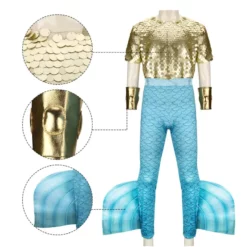 The Little Mermaid King Triton Cosplay Costume -Étoile Cosplay Soldes 43a7c27594