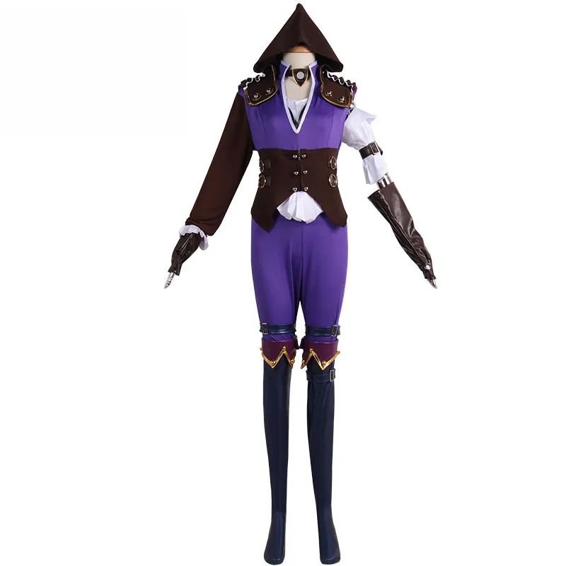 League Of Legends LOL Arcane Caitlyn Cosplay Costume 4 League Of Legends LOL Arcane Caitlyn Cosplay Costume – Image 2